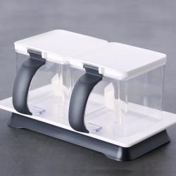 簡(jiǎn)之美調(diào)味盒（2格）550ml