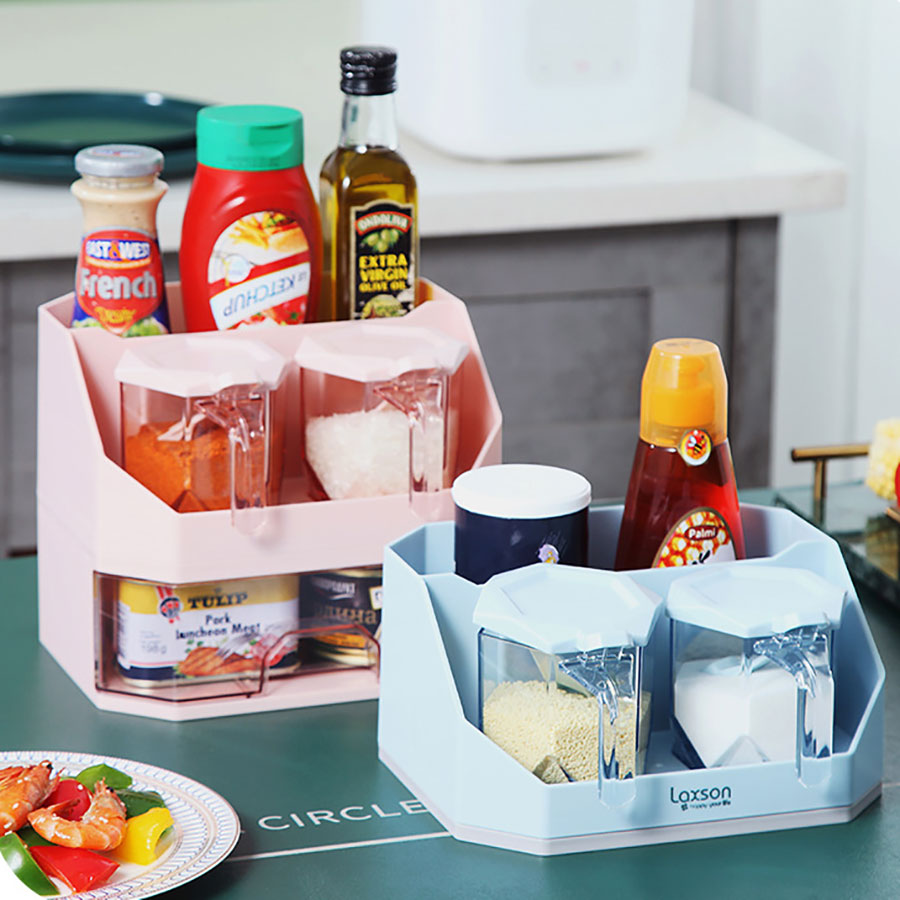 菱形調味組合單層雙層