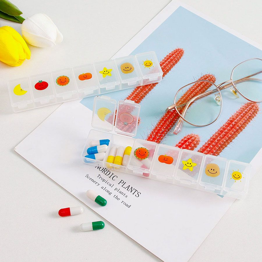 7格藥盒  2/包 (48個/