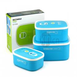 美樂長(zhǎng)方形保鮮盒（套裝