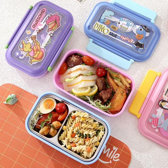 星樂卡通便當盒PP款80