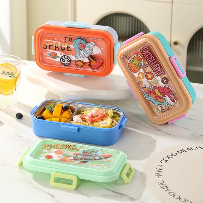 星樂卡通便當盒PP款78